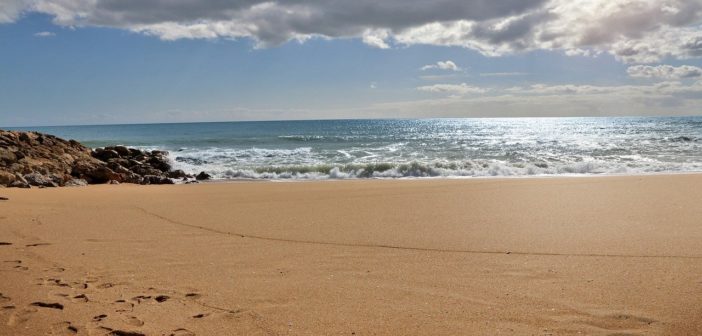 Strand und Meer in Algarve