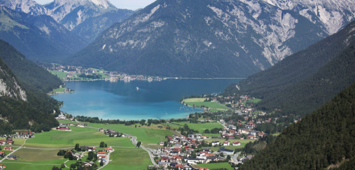 Schöner Blick auf den Achensee in Tirol