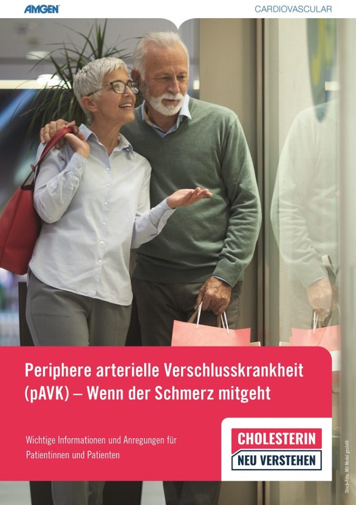 pAVK, periphere arterielle Verschlusskrankheit - Broschüre